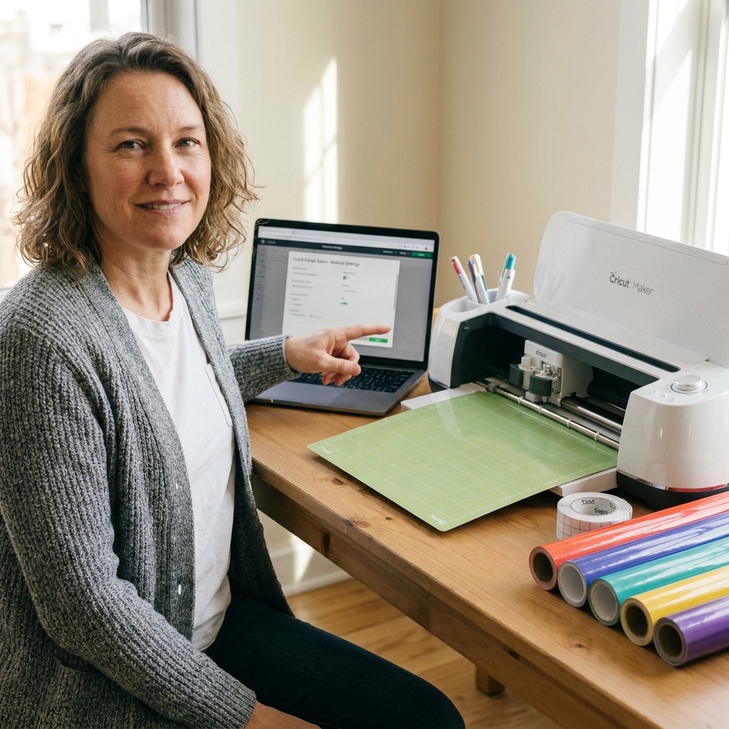 Custom Material Settings in Cricut Design Space
